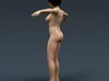 Human Female Anatomy - Body, Muscles, Skeleton, Internal Organs and Lymphatic 3D Model .max .obj .3ds .fbx .lwo .lw .lws .c4d