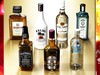 Photorealistic High Detailed 7 Liquor Bottles 3D Model