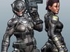 Female Soldier Character 3D Model