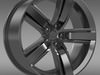 Chevrolet Camaro LS7 2008 rim 3D Model