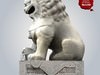 Stone Lion 3D Model .max .obj .3ds