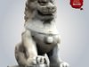 Stone Lion 3D Model