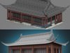China Temple 01 3D Model