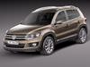 Volkswagen Tiguan 2012 3D Model