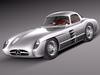 Mercedes-Benz 300 SLR 1... 3D Model