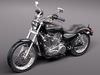 Harley Davidson Sportst... 3D Model