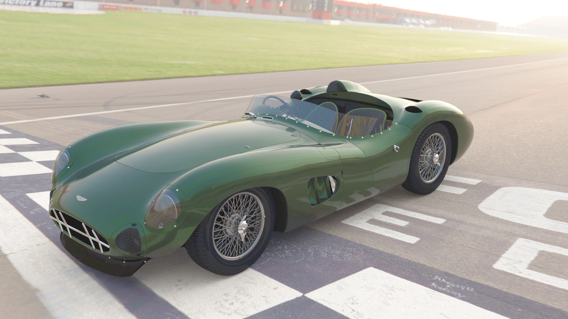 Aston Martin Racing DBR1 Vintage 3D Model .max .obj .fbx .c4d