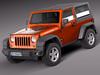 Jeep Wrangler Rubicon 2... 3D Model