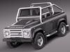 Landrover Defender SVX ... 3D Model