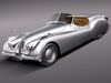 Jaguar XK120 roadster 1... 3D Model