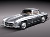 Mercedes-Benz 300 SL Gu... 3D Model