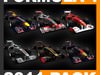 F1 2011 Pack - Ferrari McLaren Red Bull Toro Rosso Mercedes Renault 3D Model