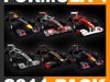 F1 2011 Pack - Ferrari McLaren Red Bull Toro Rosso Mercedes Renault 3D Model .max .obj .3ds .fbx .lwo .lw .lws .c4d