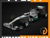 F1 2011 Pack - Ferrari McLaren Red Bull Toro Rosso Mercedes Renault 3D Model .max .obj .3ds .fbx .lwo .lw .lws .c4d