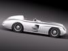 Mercedes-Benz 300 SLR 1... 3D Model .max .obj .3ds .fbx .lwo .lw .lws .c4d