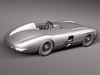 Mercedes-Benz 300 SLR 1... 3D Model .max .obj .3ds .fbx .lwo .lw .lws .c4d