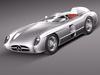 Mercedes-Benz 300 SLR 1... 3D Model .max .obj .3ds .fbx .lwo .lw .lws .c4d