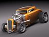 Ford 1934 3window coupe... 3D Model