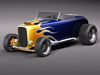Ford 32 Hot Rod Flame C... 3D Model