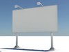 Billboard Road Sign 01 3D Model