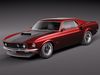 Ford Mustang BOSS 429 1... 3D Model