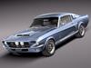 Ford Mustang Shelby Cob... 3D Model