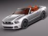 Ford Mustang GT Convert... 3D Model