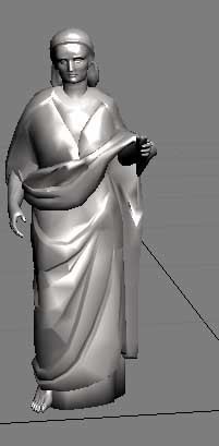 Figurine Roman Lady 3D Model .max