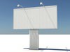 Billboard Road Sign 03 3D Model