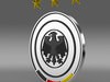 Germany football emblem 3D Model