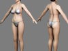 Bathing woman