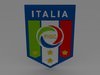 Italy football emblem 3D Model .max .obj .3ds .fbx .lwo .lw .lws .c4d