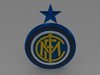 Inter football emblem 3D Model .max .obj .3ds .fbx .lwo .lw .lws .c4d