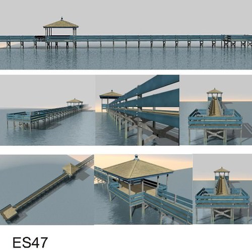 49 Engineered Structures 3D Model .obj .3ds .lwo .lw .lws .c4d