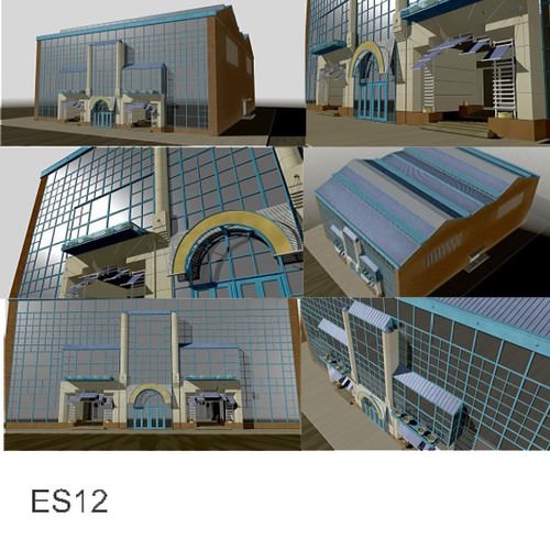 49 Engineered Structures 3D Model .obj .3ds .lwo .lw .lws .c4d
