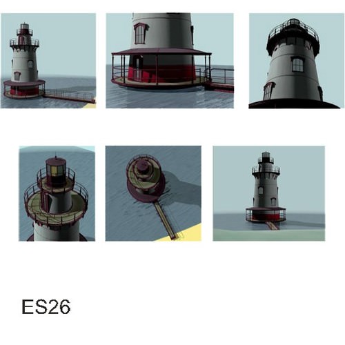 49 Engineered Structures 3D Model .obj .3ds .lwo .lw .lws .c4d