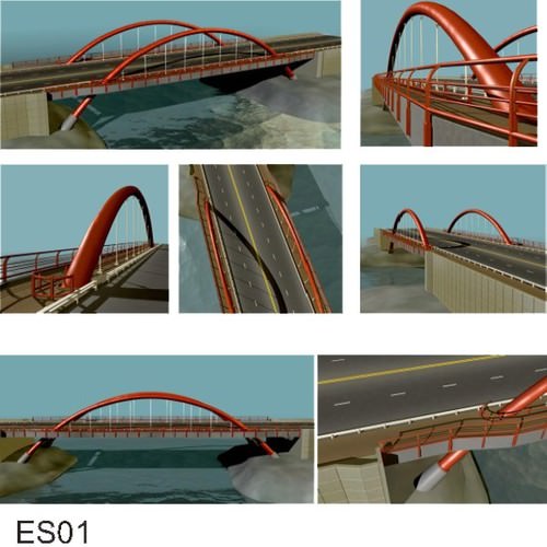 49 Engineered Structures 3D Model .obj .3ds .lwo .lw .lws .c4d