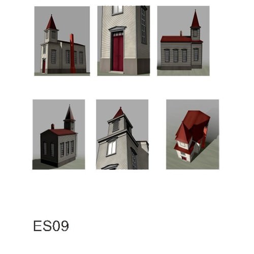 49 Engineered Structures 3D Model .obj .3ds .lwo .lw .lws .c4d