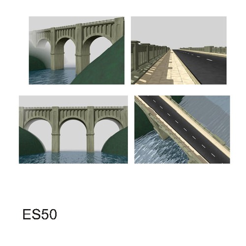 49 Engineered Structures 3D Model .obj .3ds .lwo .lw .lws .c4d