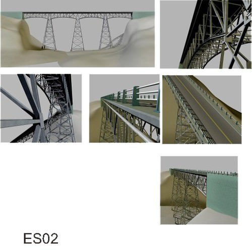 49 Engineered Structures 3D Model .obj .3ds .lwo .lw .lws .c4d