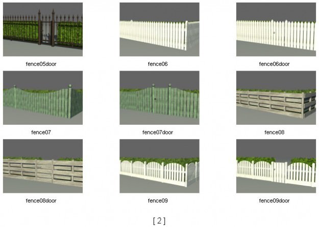 Garden Collection 3D Model Garden Collection 3D Model .obj .3ds
