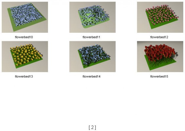 Garden Collection 3D Model Garden Collection 3D Model .obj .3ds