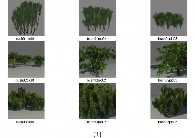 Garden Collection 3D Model Garden Collection 3D Model .obj .3ds