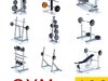 100 models of gym and fitness accessories 3D Model