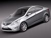 Hyundai Verna 2011 3D Model
