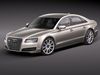 Audi A8 LED 2011 3D Model