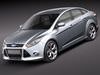 Ford Focus 2011 sedan 3D Model
