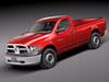 Dodge Ram 2011 regular ... 3D Model