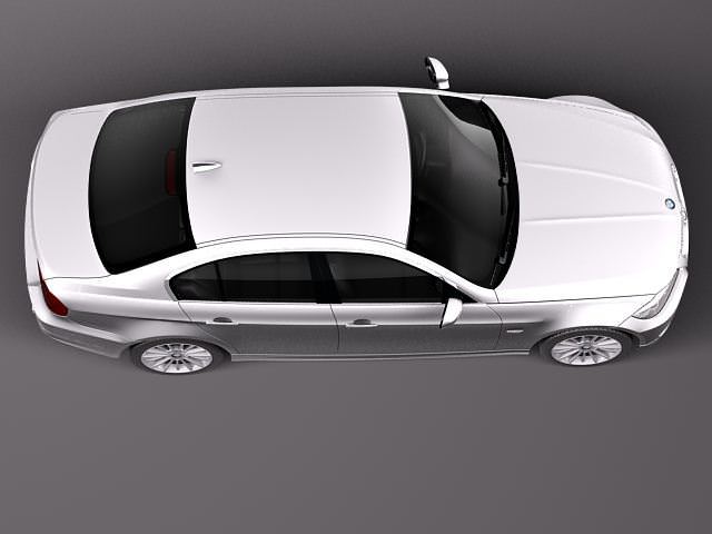 BMW 3 e90 2006-2011 3D Model .max .obj .3ds .fbx .lwo .lw .lws .c4d
