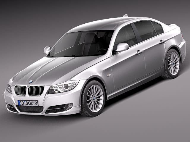 BMW 3 e90 2006-2011 3D Model .max .obj .3ds .fbx .lwo .lw .lws .c4d